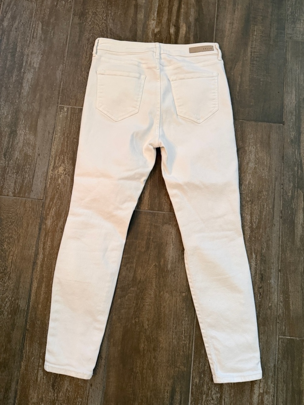 Cello White Ripped Skinny Jeans - Picture 5 of 12